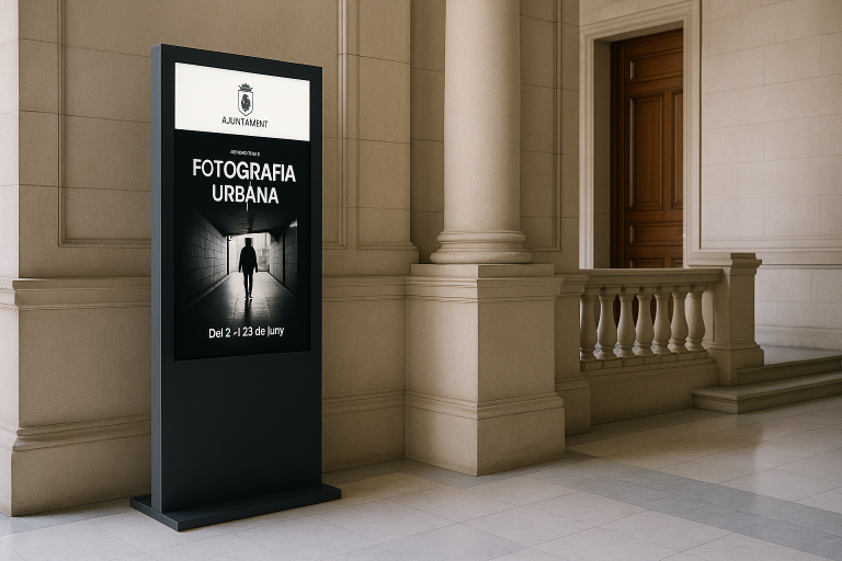 Gestió de Contingut per a Pantalles Municipals